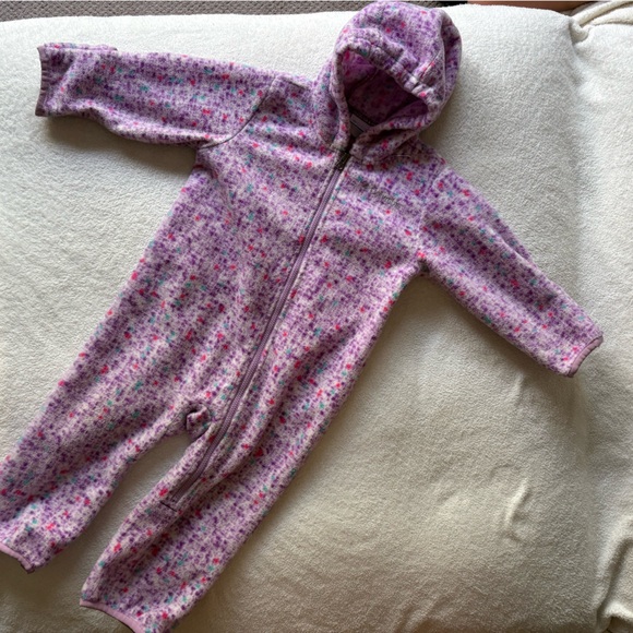 Columbia Baby Girl Snowtop II Fleece Lightweight Bunting - Picture 1 of 4